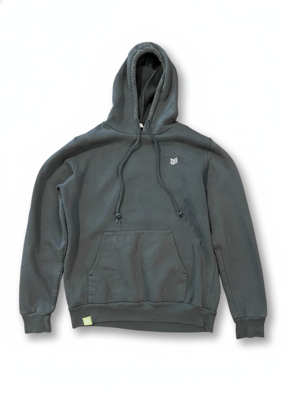 Jerico Hooded Sweatshirt S/M Unisex Pullover Streetwear Thrash Black